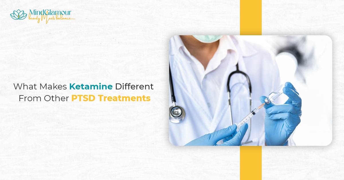 Ketamine Different from Other PTSD Treatments